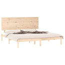 sengeramme uden madras 200x200 cm massivt fyrretræ