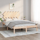 sengeramme 135x190 cm dobbelt massivt træ