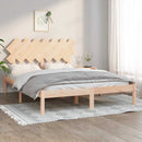 sengeramme 150x200 cm King Size massivt træ