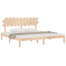 sengeramme 200x200 cm massivt træ
