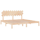 sengeramme 200x200 cm massivt træ
