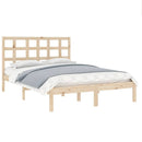 sengeramme 135x190 cm massivt træ