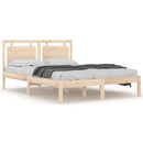 sengeramme 150x200 cm massivt træ