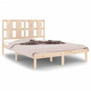 sengeramme 135x190 cm massivt træ