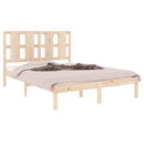 sengeramme 135x190 cm massivt træ