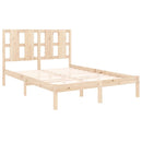 sengeramme 135x190 cm massivt træ