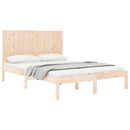 sengeramme uden madras 120x190 cm massivt fyrretræ