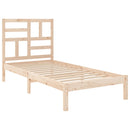sengeramme 90x190 cm massivt træ