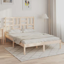sengeramme uden madras 120x200 cm massivt træ