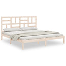sengeramme uden madras 180x200 cm massivt træ