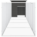 hønsegård 500x91x100 cm galvaniseret stål antracitgrå