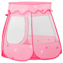legetelt til børn med 250 Lyserød 102x102x82 cm