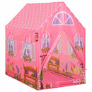 legetelt til børn 69x94x104 cm med 250 bolde pink