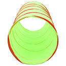 legetunnel til børn 175 cm 250 bolde polyester grøn