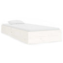 sengeramme 75x190 cm Small Single massivt træ hvid