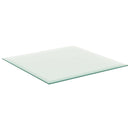 bordplade 60x60 cm hærdet glas transparent