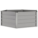 højbed 129x129x45 cm cortenstål rustfarvet