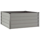 højbed 100x100x45 cm cortenstål rustfarvet