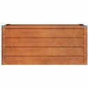 højbed 100x40x45 cm cortenstål rustfarvet