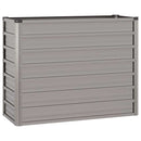 højbed 100x40x77 cm cortenstål rustfarvet