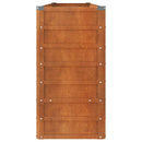 højbed 240x40x77 cm cortenstål rustfarvet