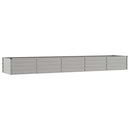 højbed 400x80x45 cm cortenstål rustfarvet