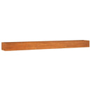 højbed 600x80x45 cm cortenstål rustfarvet