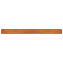 højbed 600x80x45 cm cortenstål rustfarvet