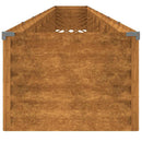 højbed 770x50x36 cm cortenstål