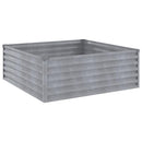 højbed 100x100x36 cm cortenstål