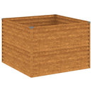 højbed 100x100x69 cm cortenstål
