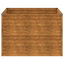 højbed 100x100x69 cm cortenstål