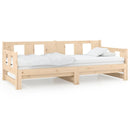 daybed med udtræk 90x190 cm massivt fyrretræ