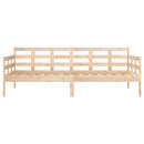 daybed massivt fyrretræ 90x190 cm