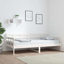 daybed massivt fyrretræ hvid 90x190 cm