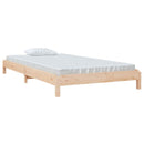 stabelbar seng 100x200 cm massivt fyrretræ