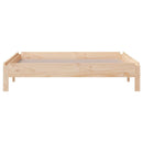 stabelbar seng 100x200 cm massivt fyrretræ