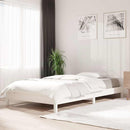 stabelbar seng 90x190 cm massivt fyrretræ hvid