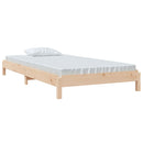 stabelbar seng 75x190 cm massivt fyrretræ