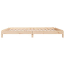 stabelbar seng 75x190 cm massivt fyrretræ