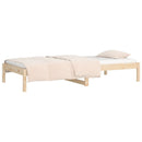 daybed uden madras 90x200 cm massivt fyrretræ