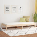 daybed uden madras 90x200 cm massivt fyrretræ