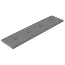 Væghovedgærde 12 pcs Grå 60 x 15 cm Faux læder