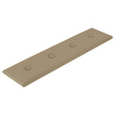 Væghovedgærde 12 pcs Cappuccino 60 x 15 cm Faux læder