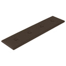Væghovedgærde 12 pcs Brun 60 x 15 cm Faux læder