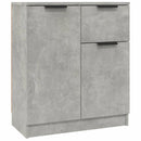 skænk 60x30x70 cm konstrueret træ betongrå