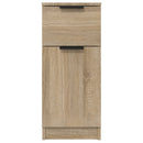 skænk 30x30x70 cm konstrueret træ sonoma-eg