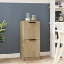 skænk 30x30x70 cm konstrueret træ sonoma-eg