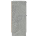 skænke 2 stk. 30x30x70 cm konstrueret træ betongrå