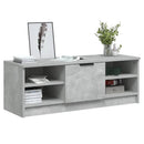 tv-bord 102x35,5x36,5 cm konstrueret træ betongrå